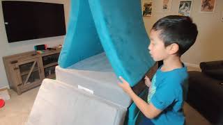 2 comfort Nugget Builds double slide tent
