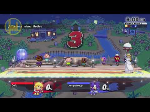 UCLA Smash at the Den F18 #4 - jugeeya (Peach) vs NiTESPEED (Sonic) WR2