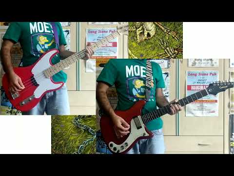 Viola - Fedez feat. Salmo (one minute guitar & bass cover)