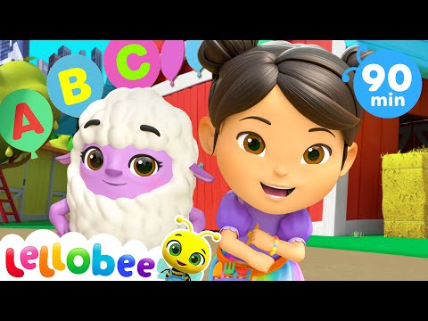 The ABC Dance! + More Nursery Rhymes & Kids Songs - Lellobee by CoComelon
