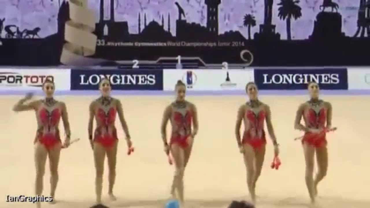 España se alza con el oro en el Campeonato mundial de Gimnasia Rítmica 2015