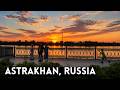 Where The VOLGA River Ends ASTRAKHAN Russia 4K