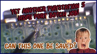 Repair Shop BOTCHED This PlayStation 5 HDMI Port Repair! Can I Fix Their Mess?