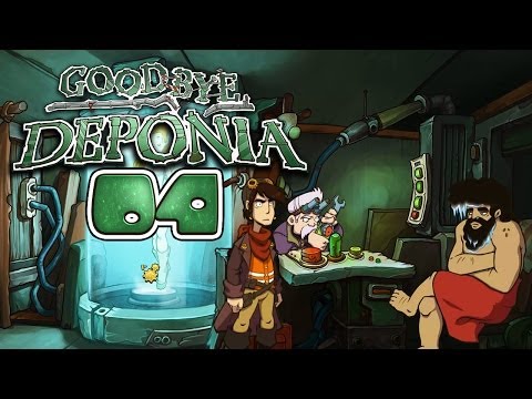 GOODBYE DEPONIA [HD+] #004 - Plasmaaustauschfluppidiwuppmammutfellrelais ★ Let's Play Deponia