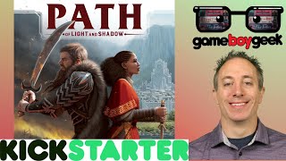 TheGameBoyGeek - Hi Quality Hi Energy Board Game Reviews - Path of Light and Shadow video thumbnail