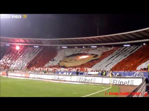 Ultras World Tv : TOP 5 ULTRAS OF THE WEEK 1 : Crvena Zvezda