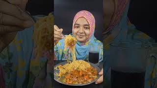 Cooking & Eating Chicken Noodles With Chilli Chicken, Cool Drink *Eating Show *Bigbite