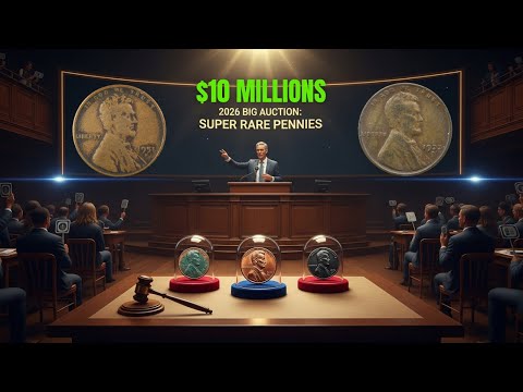 From 1 Cent to $1,000,000: Rare Pennies at the 2026 Auction!