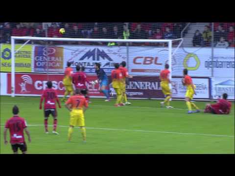 La Liga | Gol de Díaz de Cerio (2-0) en el CD Mirandés -FC Barcelona B | 03-11-2012 | J12