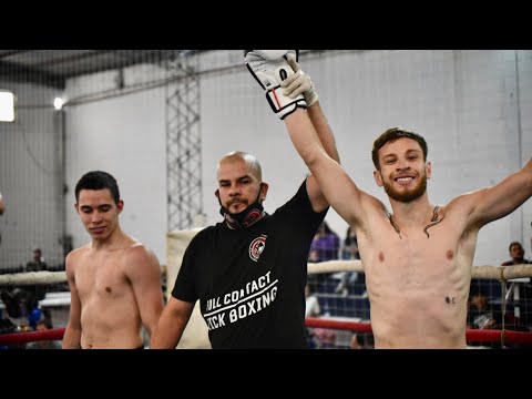 TIERRA DE PELEADORES/ WKN / KICK BOXING / SUPER 4 /Parte 1 / Matías Burani VS Nicolas Reinquet
