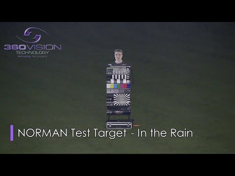 Invictus Ultra rugged PTZ Camera - White Light in Operation