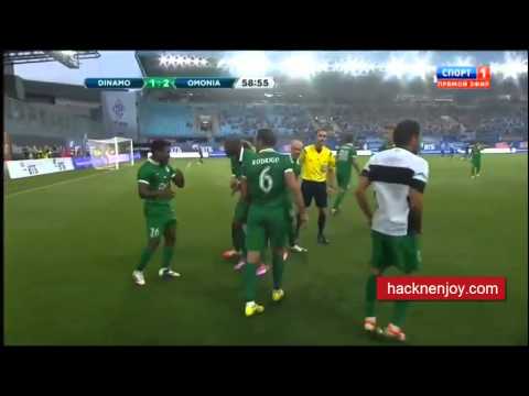 Dinamo Moskva - AC Omonia Nicosia Europa League All Goals 21 08 2014
