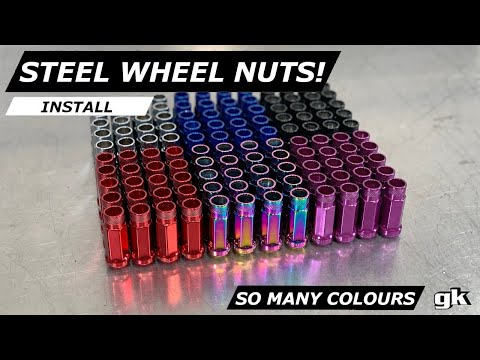 Gktech Wheel Lugs/Nuts - Install