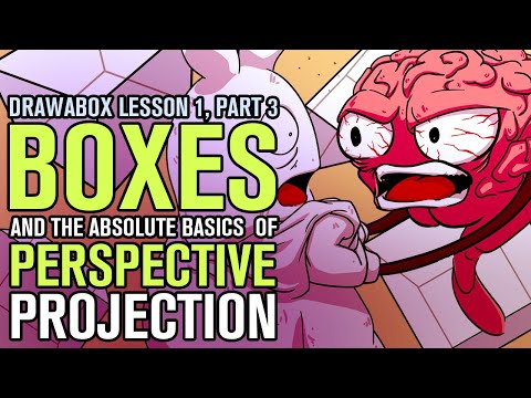 Drawabox Lesson 1, Part 3: Boxes and the Absolute Basics of Perspective Projection
