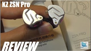 Video thumbnail for REVIEW: KZ ZSN Pro, $25 Hybrid Dual Driver IEM Earbuds by OSReviews