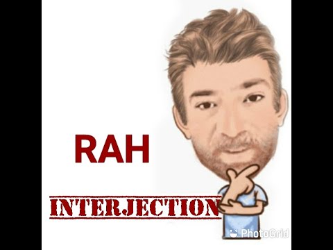 English Tutor Nick P Interjections (211) Rah (Origin)