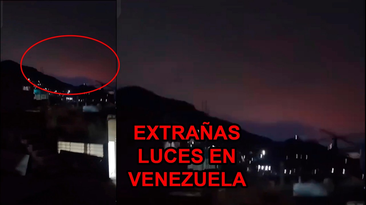 LAS EXTRAÑAS LUCES EN EL CIELO CAPTADAS ANTES DE LOS TERREMOTOS EN VENEZUELA POR EL PROYECTO HAARP?