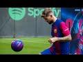 IÑIGO'S MARTINEZ FIRST TOUCHES AS A BARÇA PLAYER IN HIS OFFICIAL PRESENTATION ⚽?❤️