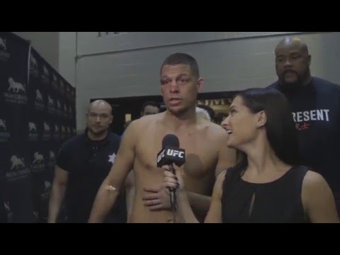 Nate Diaz Wants Jose Aldo To Stop Crying