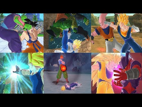 Dragon Ball Raging Blast 2 Cutscene Super Attacks