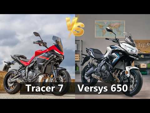 2025 Yamaha Tracer 7 vs Kawasaki Versys 650 |Comparison |TM