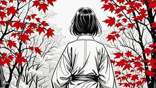 【フリーBGM】赤い紅葉と去る背中