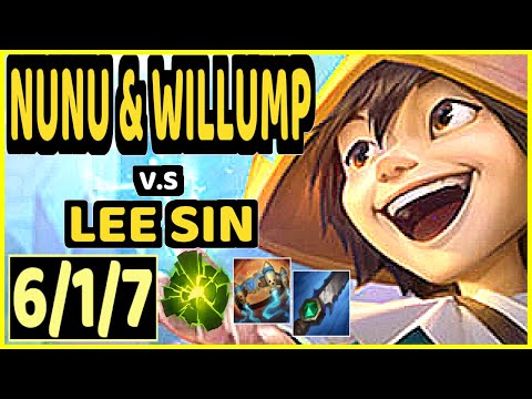 DOUBTFULL (NUNU & WILLUMP) vs LEE SIN - 6/1/7 KDA JUNGLE GAMEPLAY - NA Ranked DIAMOND