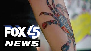 OLD BAY partners with Baltimore Tattoo Museum to offer free tattoos before Preakness in Baltimore
