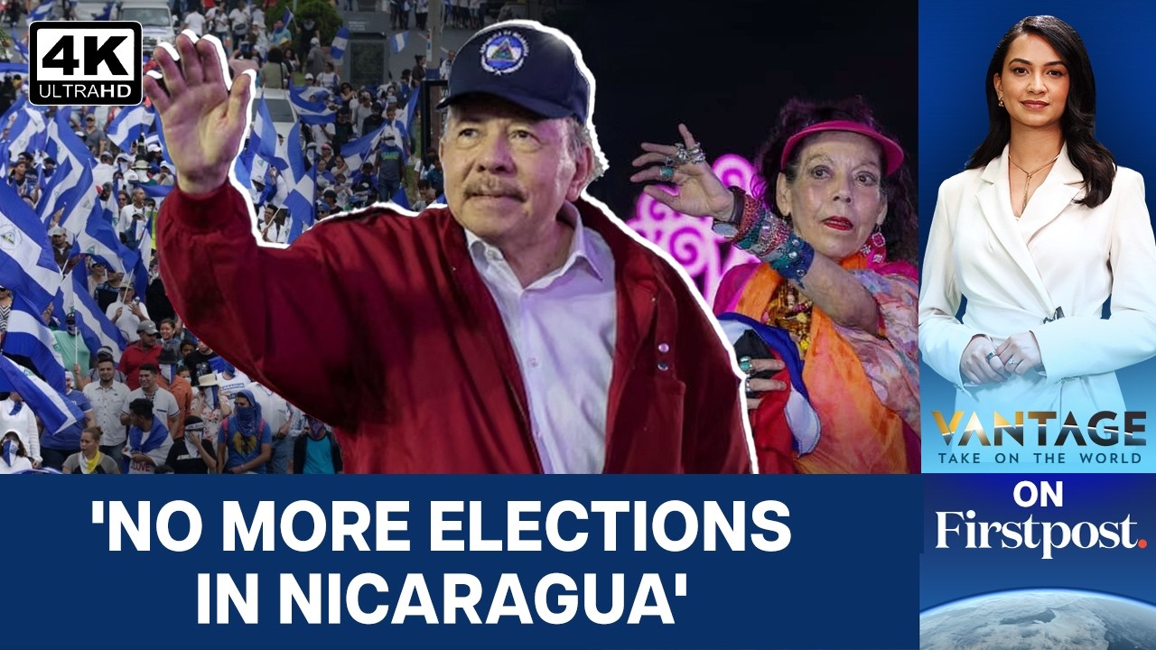 Nicaragua's President Ortega Says No More Elections: A King in Latin America? | Vantage | 4K