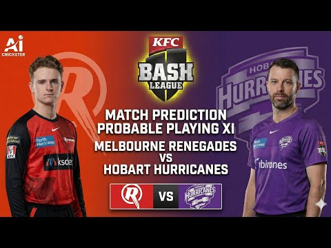 WADE IS BACK! 😲 HUR vs REN Match 15 Prediction | Playing 11 & Pitch Report