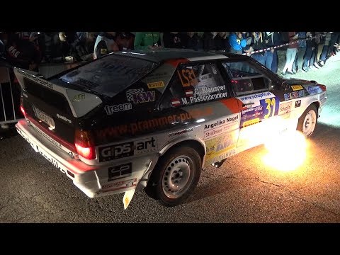 Rally Legend 2018: Day 1 - ANTI-LAG Launch Controls & LOUD BANGS by Night!