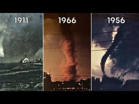 TERRIFYING Vintage Tornado Photos (and Locations)
