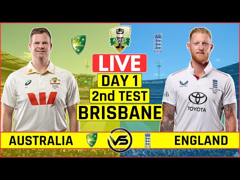 Ashes Live: Australia vs England 2nd Test Day 1 Live | AUS vs ENG 2nd Test Live Scores & Commentary