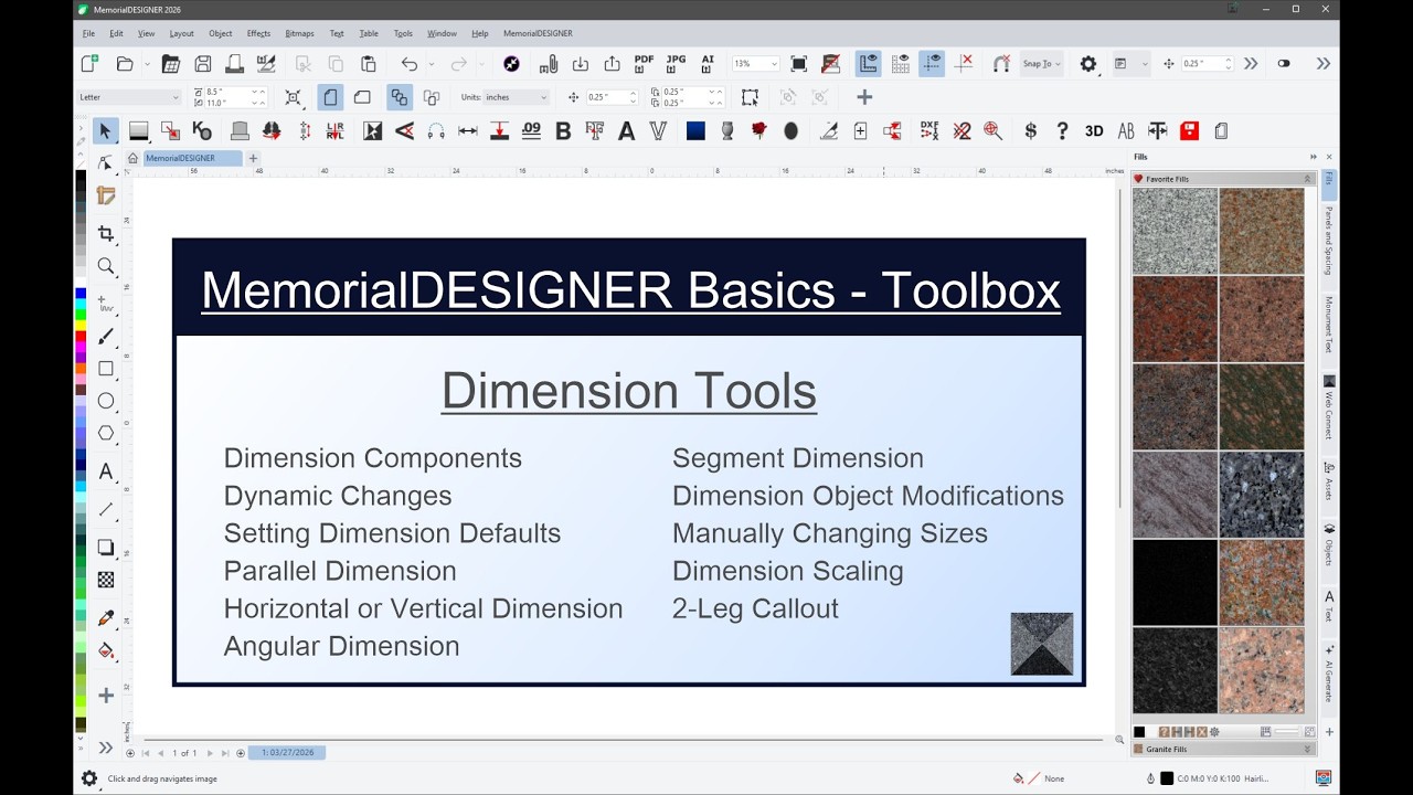 MD 202.8 Dimension Tools