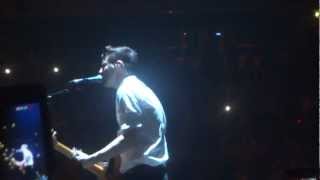 Courteerners Liam Fray Plays Yesterday, Today and Probably Tomorrow December 2012 Manchester Arena