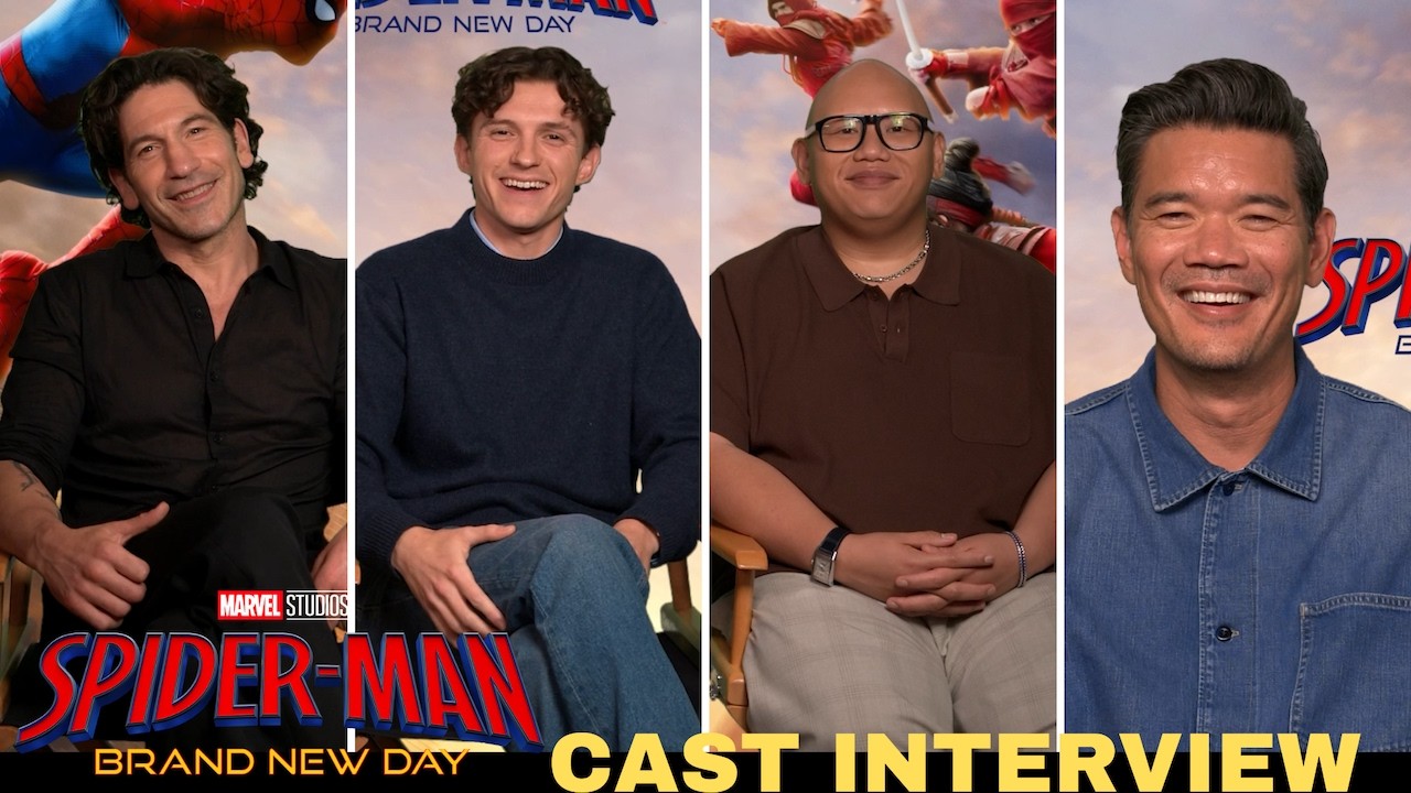Spider-Man: Brand New Day Cast Interview | Tom Holland, Jon Bernthal, Jacob Batalon & Destin Cretton
