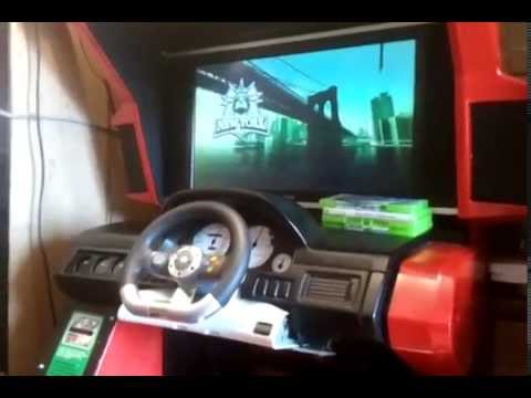 xbox 360 to ridge racer arcade conversion!