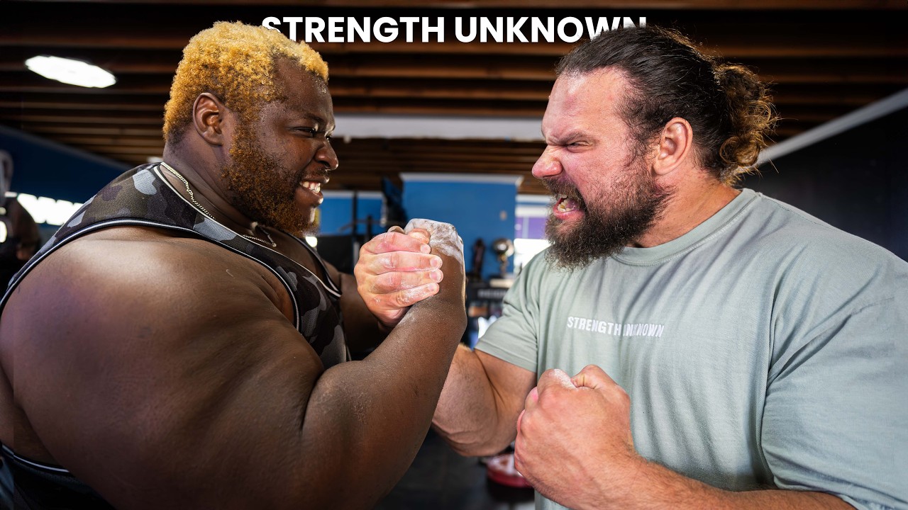 THIS GUY HAS THE STRONGEST GRIP IN THE WORLD - IRON BIBY