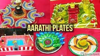 Aarathi plates decorations | Wedding decor aarathi plates | Aarathi plate ideas#shorts