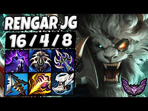 Rengar vs Kha'Zix Jungle [ 57% Win Rate ] Korea Master Patch 26.3 ✅
