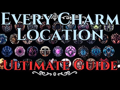 EVERY CHARM Location - All 40+ Charms in Hollow Knight