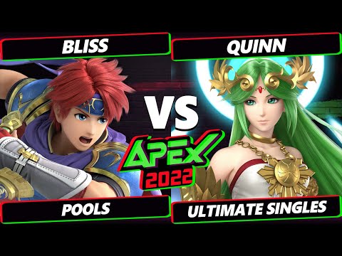 Apex 2022 - Quinn (Palutena) Vs. Bliss (Roy) SSBU Ultimate Tournament