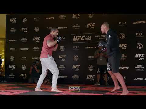 UFC 224: Vitor Belfort Open Workout Highlights - MMA Fighting