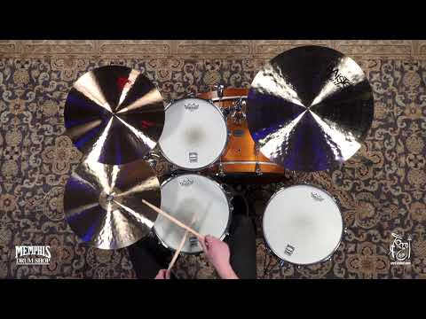 Paiste 17" Signature Steve Jordan Style Hi-Hats 1102/1269g (SJHH17-1032321F)