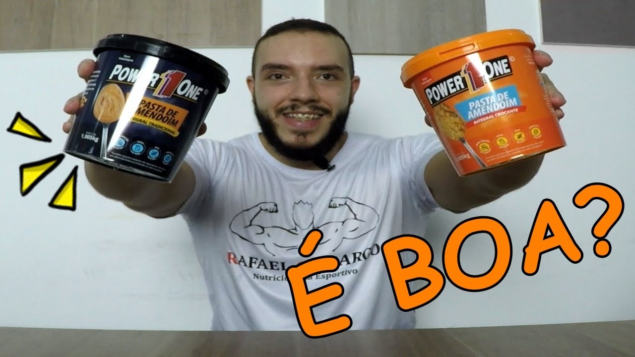 PASTA DE AMENDOIM POWER ONE - RELATO