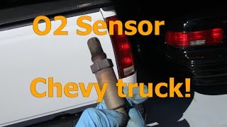 How to o2 sensor replacement Chevy Silverado GMC Sierra 88-95 Tahoe Yukon Surburban