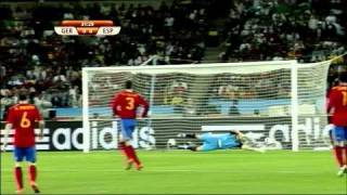 El mejor partido del año 2010. ESPAÑA-ALEMANIA