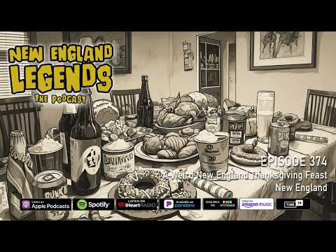 New England Legends Podcast 374 - A Weird New England Thanksgiving Feast