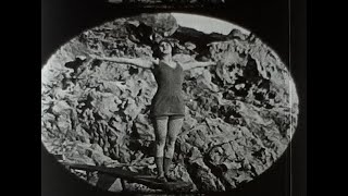 HEROIC AMBROSE (1919)- Mack Swain, Lottie Cruz, bathing beauties