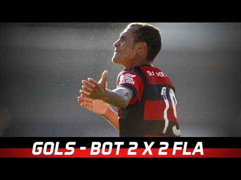 GOLS - Botafogo 2 x 2 Flamengo - Campeonato Carioca (02/04/16)